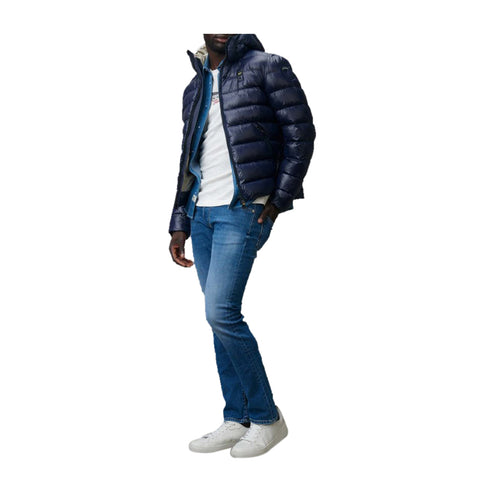 Blauer Piumino corto Piumino Uomo corto Adams Blu A24 - BLAUERBLUC02055005958 - 888 - M - Francavilla Moda